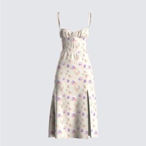 Finesse Kodi Floral Midi Dress